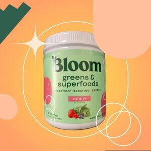 SEALED Bloom Greens & Superfoods Berry Powder 48 Servings
